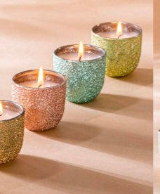 U shaped crackle finished DIY Candle making / soy wax / hand poured wax candles for festivals / gifting /Wedding /12 hour burn time / Smokeless & long lasting /Cozy Home Décor / Lemon Tart/ Lavender/ Vanilla