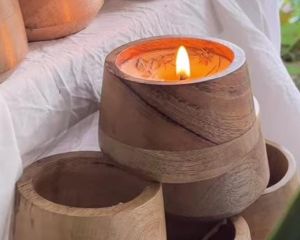Cup shaped Candle