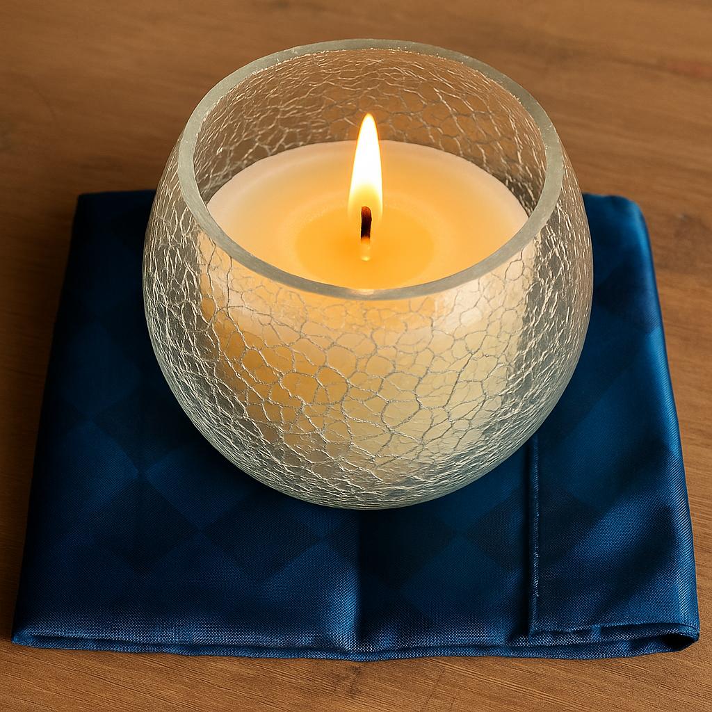 Crackle Rolly Polly Candle DIY Candle making / soy wax / hand poured wax candles for festivals / gifting /Wedding /12 hour burn time / Smokeless & long-lasting /Cozy Home Décor/ Lemon Tart/ Lavender