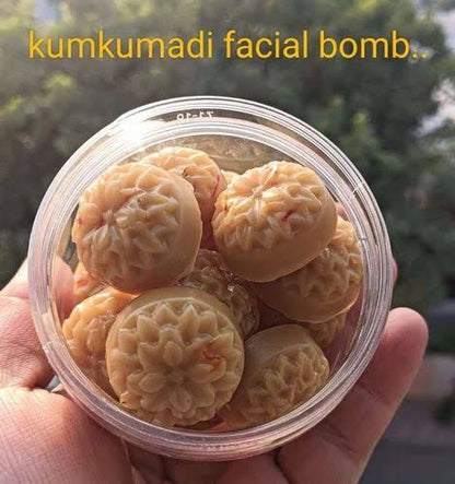Kumkumadi Instant Glow Facial Bomb (pack of 6)