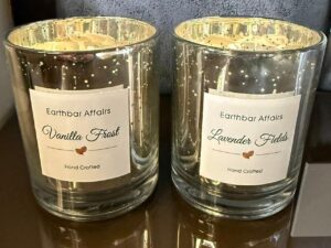 Silver & Gold Glass Votives