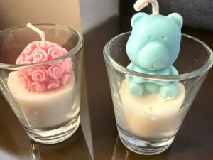 Glass Tealight holder