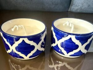 Ceramic Candle Containers
